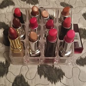 12 Avon and covergirl lipsticks